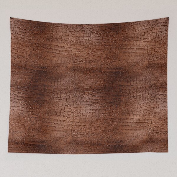 Item preview, Dark Croc Rounded Scale Brown Leather Photo Texture designed and sold by DigitaICraft.