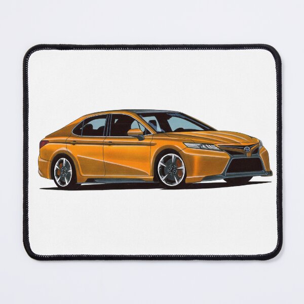 Item preview, Exclusive drawing legendary jdm car modified yellow Camry XV70 V6 Sedan designed and sold by Cars23.