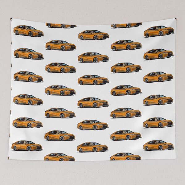 Item preview, Exclusive drawing legendary jdm car modified yellow Camry XV70 V6 Sedan designed and sold by Cars23.