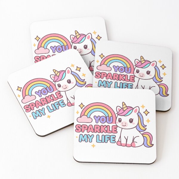 Item preview, You sparkle my life unicorn  designed and sold by uunaa.