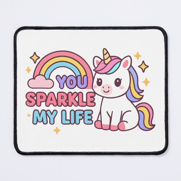 Item preview, You sparkle my life unicorn designed and sold by uunaa.