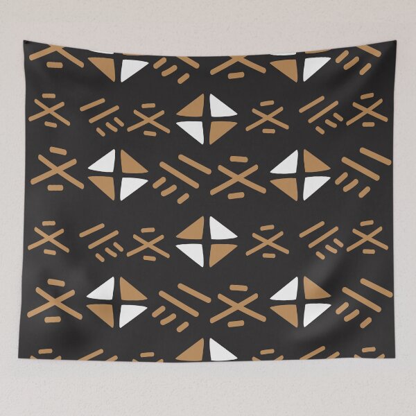 Item preview, Traditional Bogolan Pattern from Mali designed and sold by Wolagno.