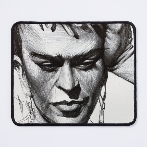 Item preview, frida kahlo hand drawn portrait designed and sold by yelenayefimova.