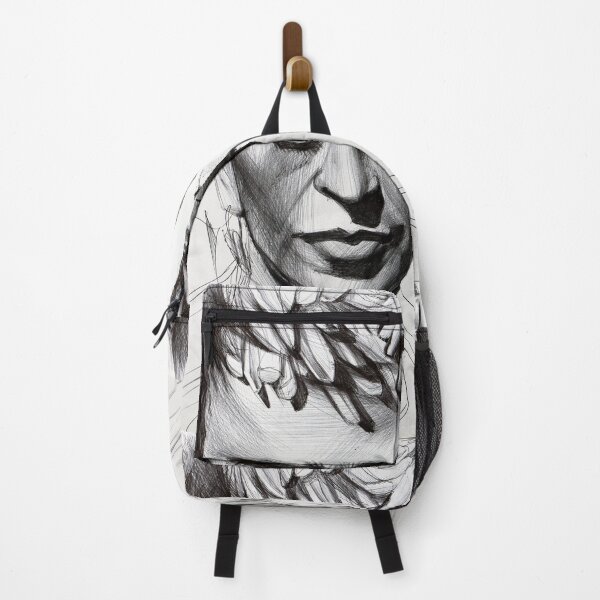Item preview, frida kahlo hand drawn portrait designed and sold by yelenayefimova.