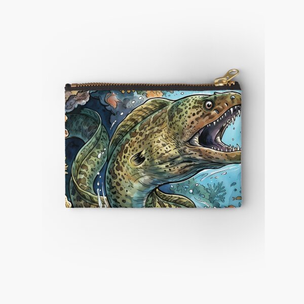 Item preview, Giant Moray Eel Gymnothorax Javanicus Coral Reef designed and sold by RubisLeaf.