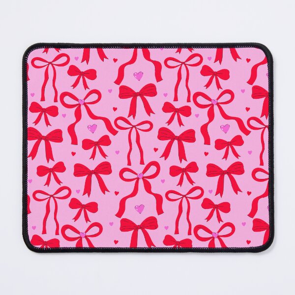Item preview, red bows and hearts  designed and sold by burbura.