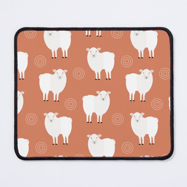 Item preview, Sheep on red designed and sold by reneesillus.