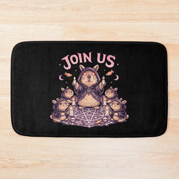 Item preview, Cute Occult Capybara Coven – Capybara Cult Ritual designed and sold by SidTastic .