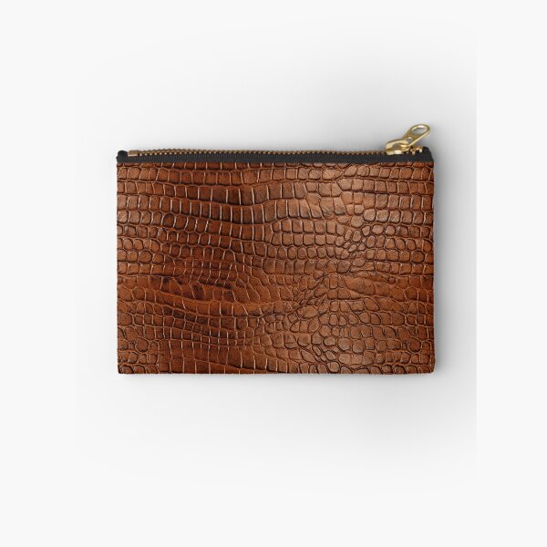 Item preview, Dark Banded Crocodile Scale Brown Leather Photo Texture designed and sold by DigitaICraft.