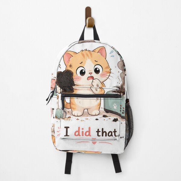 Item preview, Guilty Cat Burned Toast I Did That Moment designed and sold by Sadia Jannat.