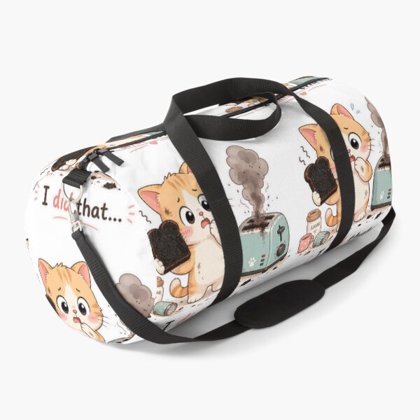 Item preview, Guilty Cat Burned Toast I Did That Moment designed and sold by Sadia Jannat.
