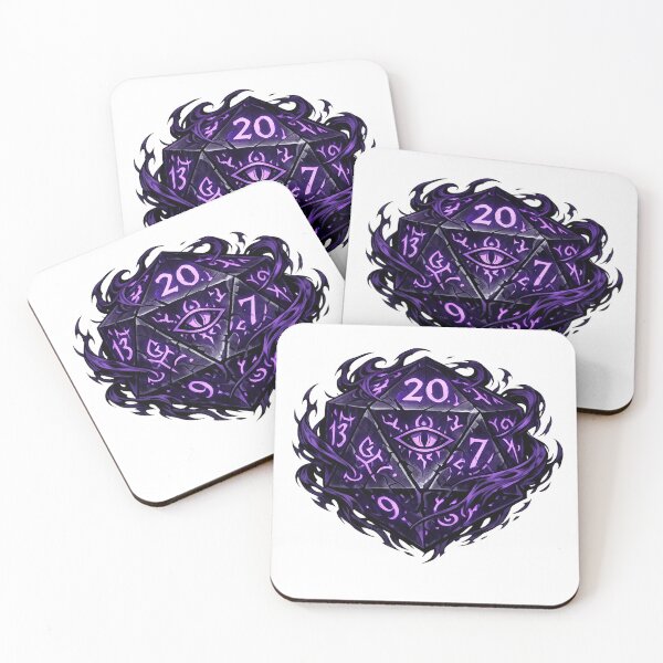 Item preview, Warlock Dice DND designed and sold by ESSClothing.