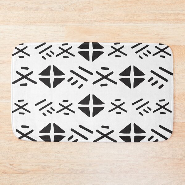 Item preview, Traditional Bogolan Pattern from Mali designed and sold by Wolagno.