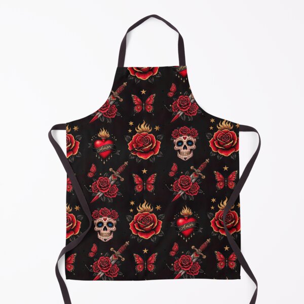 Item preview, Love. Tattoo Pattern | Ed Hardy Style | Lowbrow Pop Surrealism designed and sold by Piagor.