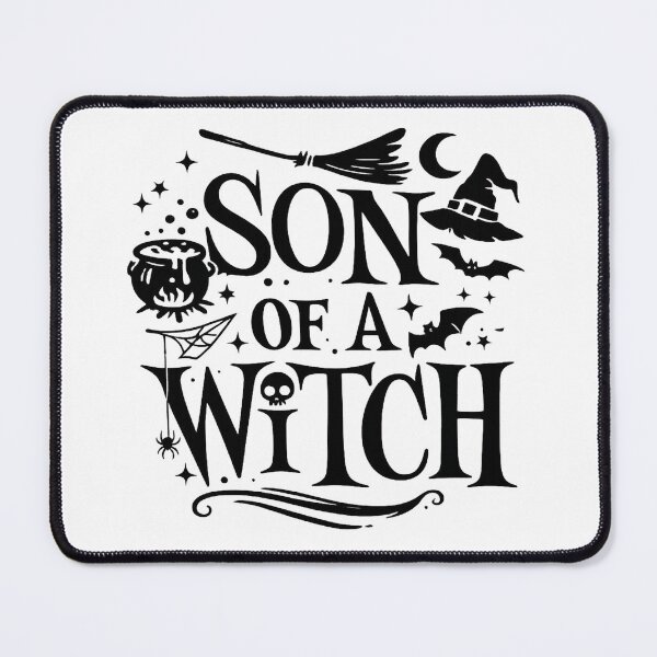 Item preview, Son of a Witch - Vintage Spooky Aesthetic Halloween Art designed and sold by myforestfog.