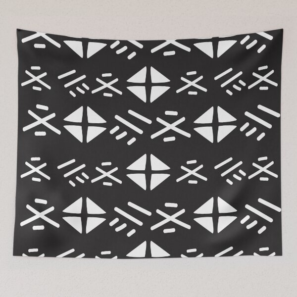 Item preview, Traditional Bogolan Pattern from Mali designed and sold by Wolagno.