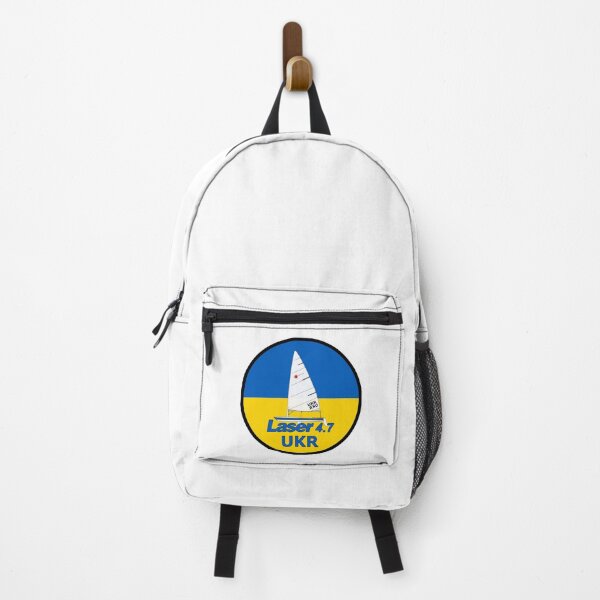 Item preview, Ukraine Olympic Sailing ILCA Laser - UKR Ukrainian Sailing Team Art designed and sold by Boat Park Supply.