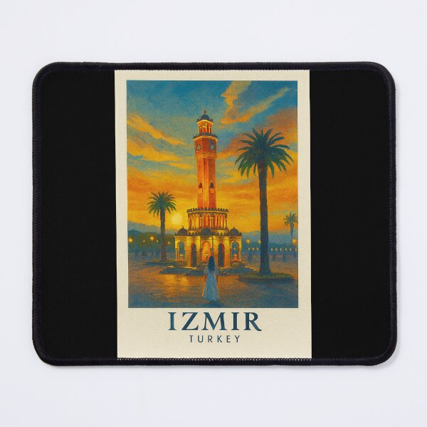 Item preview, Izmir Turkey Clock Tower Travel designed and sold by Beyond Destinations.