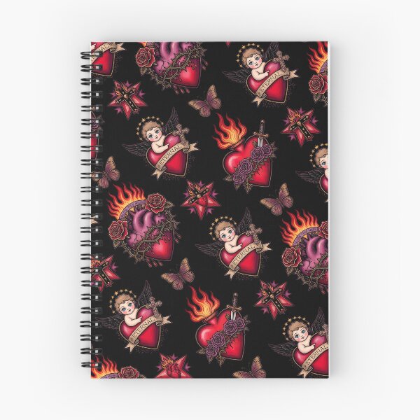 Item preview, Eternal. Dark Tattoo Pattern |  Ed Hardy Style | Lowbrow Pop Surrealism designed and sold by Piagor.