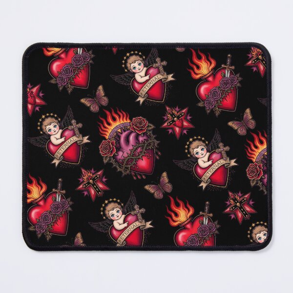Item preview, Eternal. Dark Tattoo Pattern | Ed Hardy Style | Lowbrow Pop Surrealism designed and sold by Piagor.