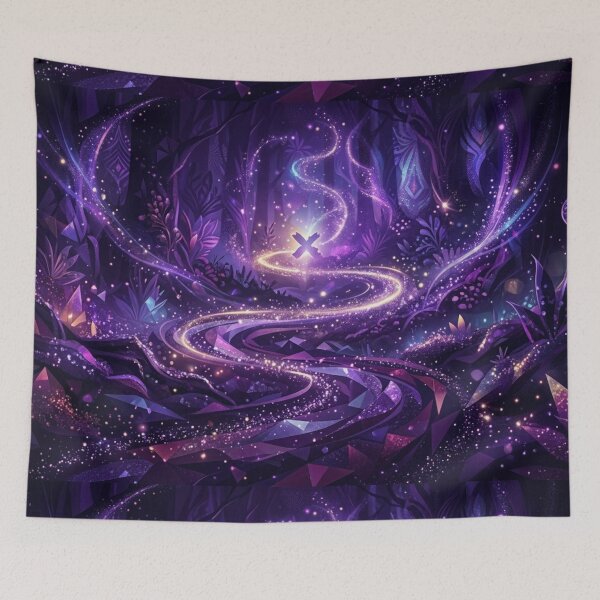 Item preview, Purple Treasure Hunt designed and sold by PixiePlots.