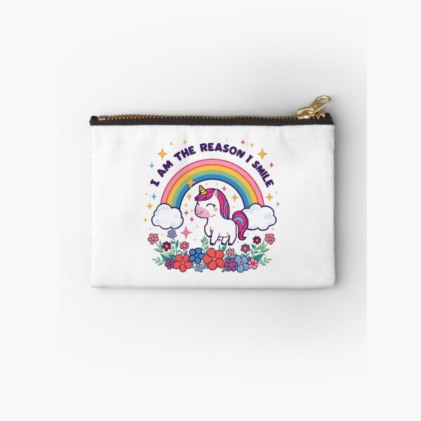 Item preview, Rainbow unicorn I am the reason i smile  designed and sold by uunaa.