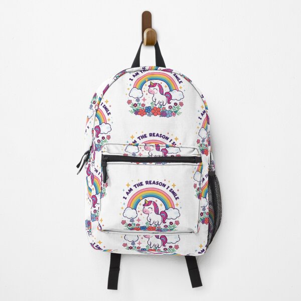 Item preview, Rainbow unicorn I am the reason i smile designed and sold by uunaa.