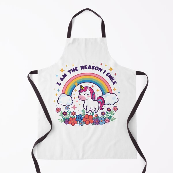 Item preview, Rainbow unicorn I am the reason i smile designed and sold by uunaa.