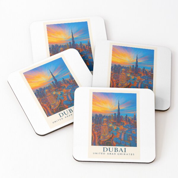 Item preview, Dubai UAE Skyline Sunset Travel designed and sold by Beyond Destinations.
