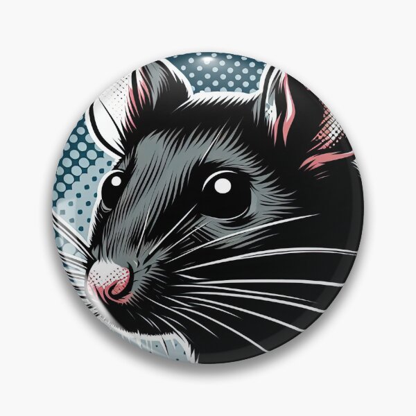 Item preview, Black Rat Pop Art Style designed and sold by artofuniverse.