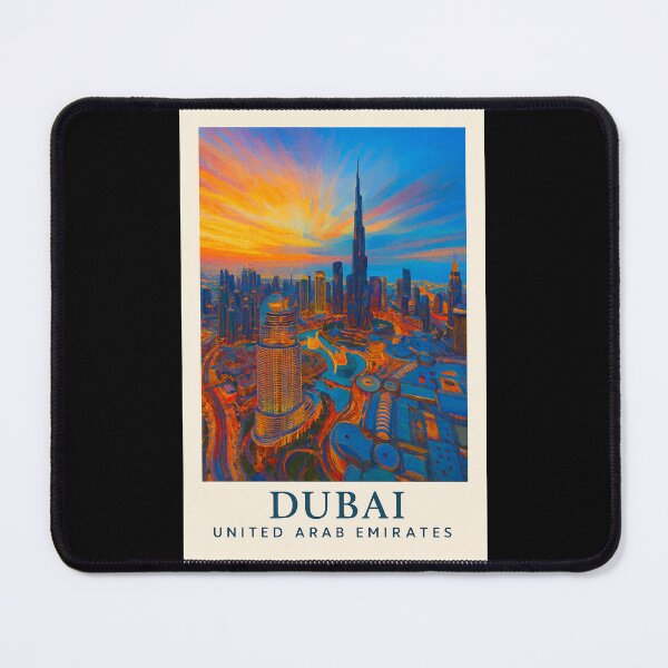 Item preview, Dubai UAE Skyline Sunset Travel designed and sold by Beyond Destinations.