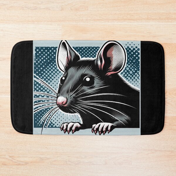 Item preview, Black Rat Pop Art Style designed and sold by artofuniverse.