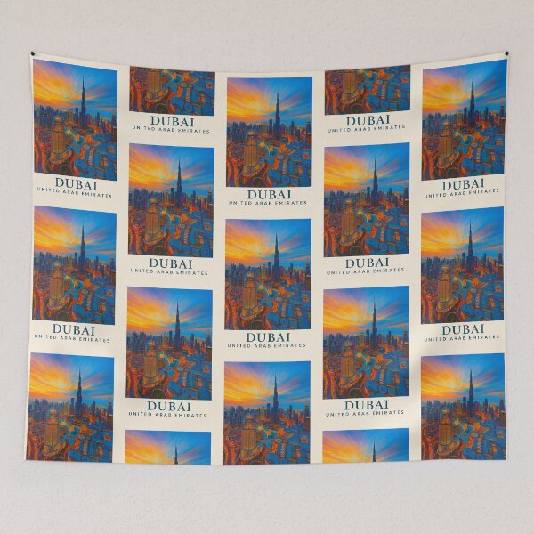Item preview, Dubai UAE Skyline Sunset Travel designed and sold by Beyond Destinations.