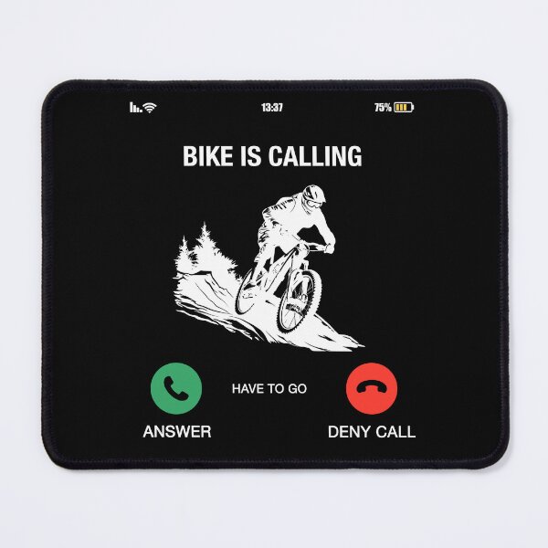 Item preview, My Bike Is Calling – Funny Cycling Design designed and sold by magziIIa.