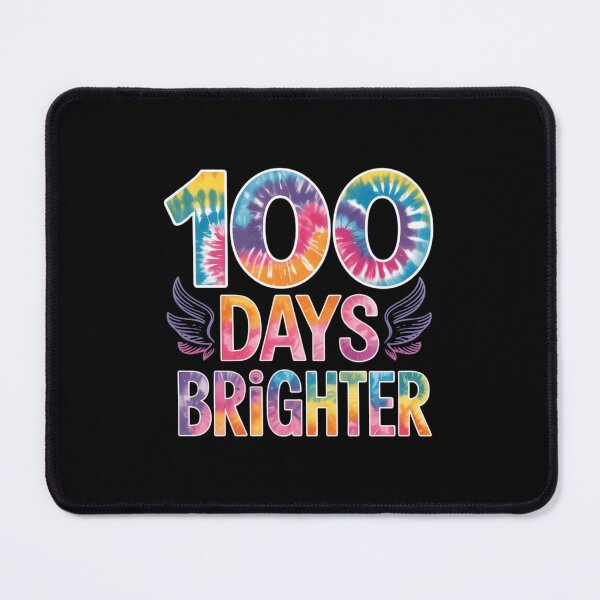 Item preview, 100 Days Brighter Tie Dye 100 Days Of School Student designed and sold by FaithAbbott.