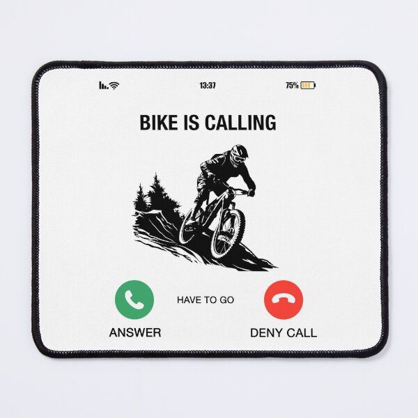Item preview, My Bike Is Calling – Funny Cycling Design designed and sold by magziIIa.