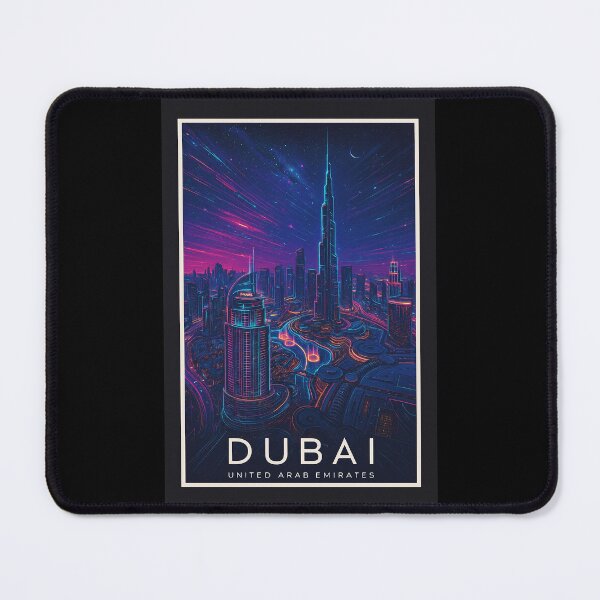 Item preview, Dubai Cyberpunk Skyline Travel designed and sold by Beyond Destinations.