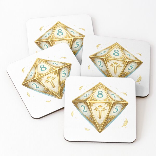 Item preview, Cleric Dice DND designed and sold by ESSClothing.