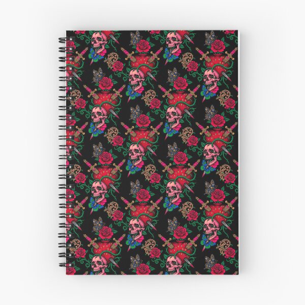 Item preview,  butterflies and knives. Tattoo Pattern | Ed Hardy Style | Lowbrow Pop Surrealism designed and sold by Piagor.