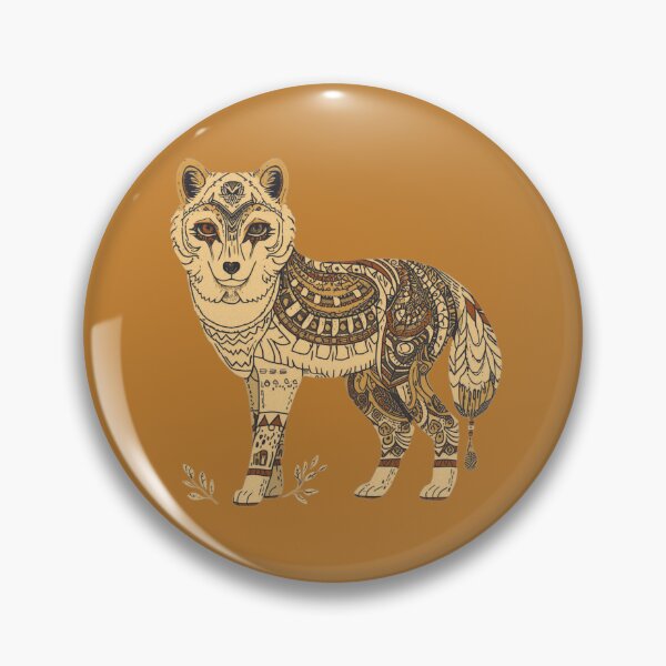 Item preview, Tribal wolf designed and sold by Guiarte SMS.
