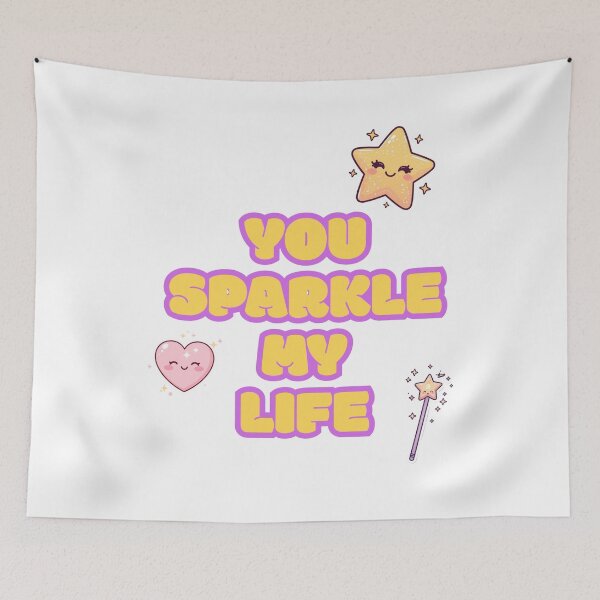 Item preview,  You sparkle my life flowers designed and sold by uunaa.