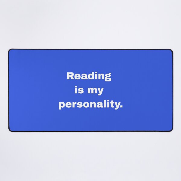 Item preview, Reading Is My Personality Funny Book Quote designed and sold by Sarenay.
