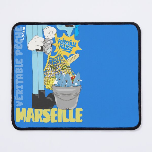 Item preview, Marseille Tourism Fishmonger designed and sold by petiteToulon.