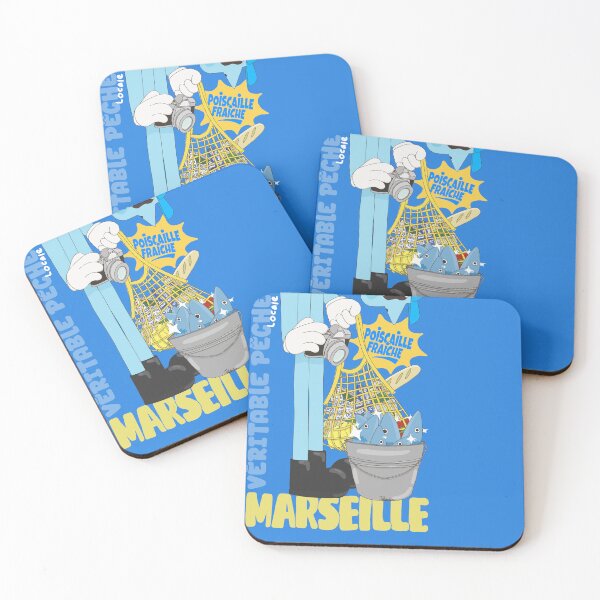Item preview, Marseille Tourism Fishmonger designed and sold by petiteToulon.