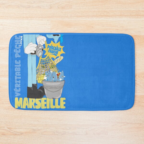Item preview, Marseille Tourism Fishmonger designed and sold by petiteToulon.