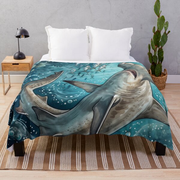 Item preview, Hammerhead Shark Sphyrna Reef Ecosystem Marine designed and sold by RubisLeaf.