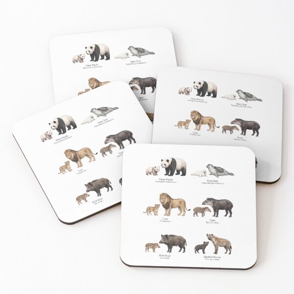 Item preview, Animal Parents and Babies designed and sold by ArunDandiboina.