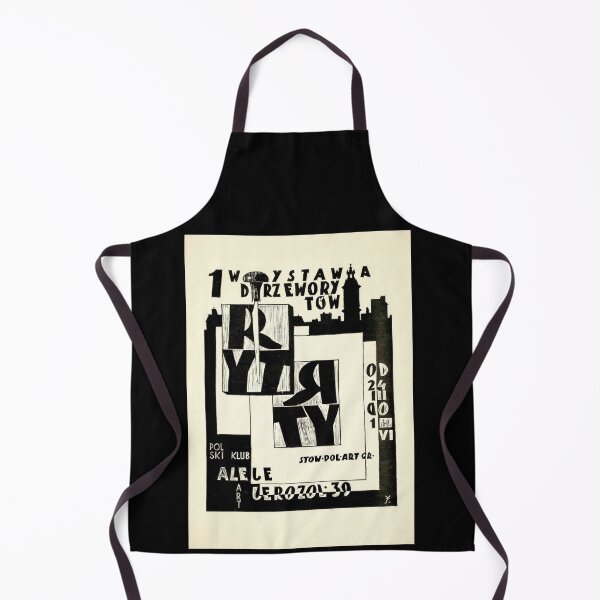Item preview, 1st Woodcut Exhibition Poster | Avant-Garde Art Print | Bold Constructivist & Futurist Design | Polish Art Club Display designed and sold by artofuniverse.