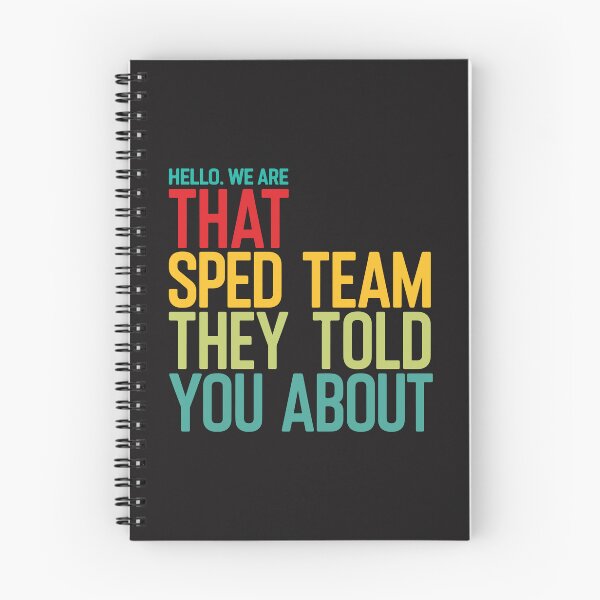 Item preview, Hello We Are That SPED Team Funny Special Education Teacher Team Gift designed and sold by kiralynstration.