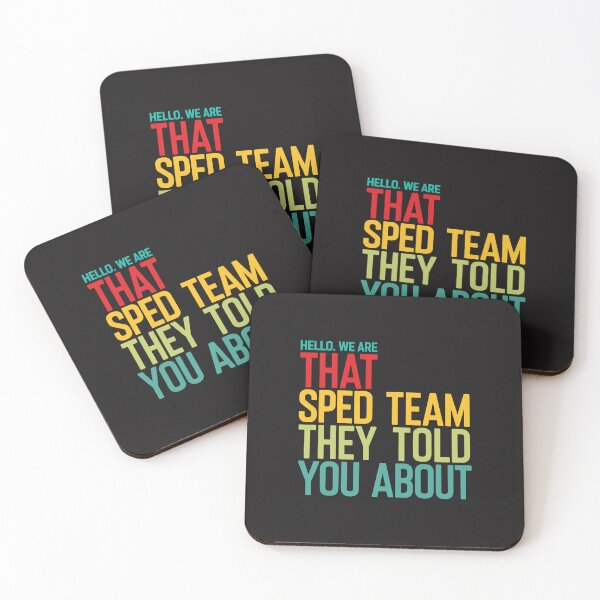 Item preview, Hello We Are That SPED Team Funny Special Education Teacher Team Gift designed and sold by kiralynstration.